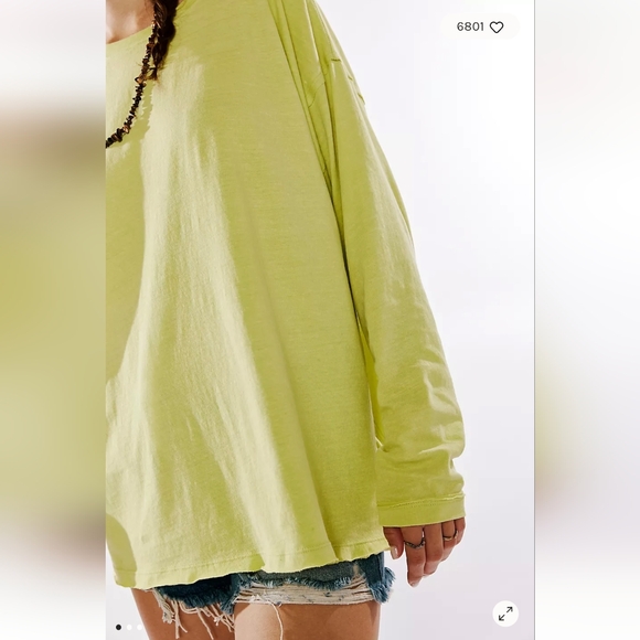🌟 NWOT 🌟 Free People Nina Long Sleeve - Picture 3 of 3